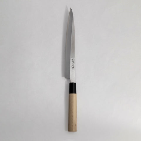 柳刃包丁 未使用品】 柳刃包丁 刺身包丁 刃渡300mm - メルカリ